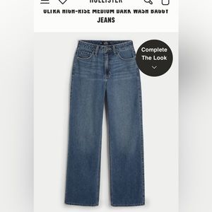 Hollister ultra hi-rise baggy